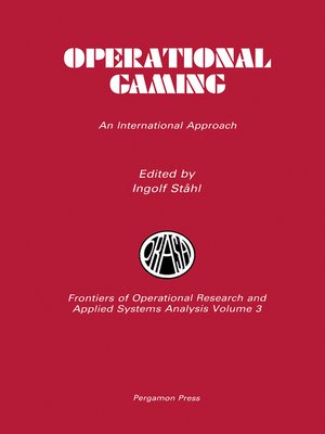 cover image of Operational Gaming